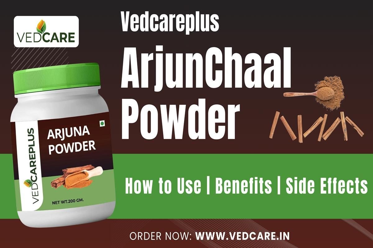 vedcareplus arjun chaal powder how to use benefits and side effects