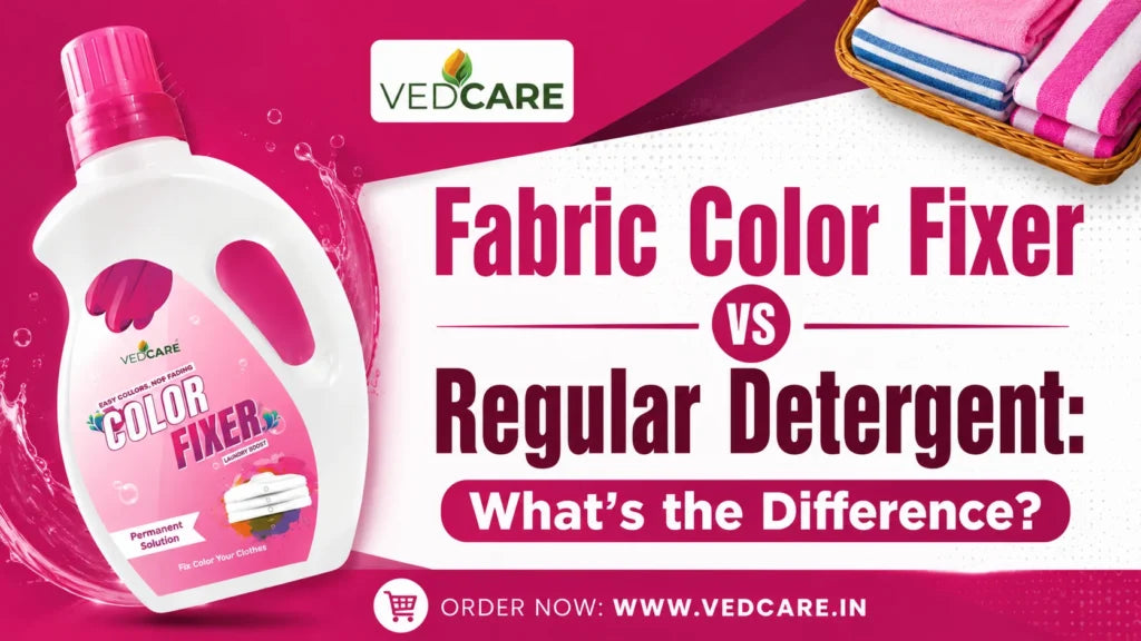 Fabric Color Fixer vs Regular Detergent: What’s the Difference?