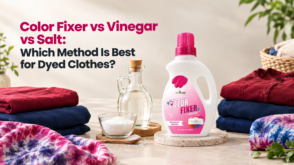 Color Fixer vs Vinegar vs Salt: Which Method Is Best for Dyed Clothes?