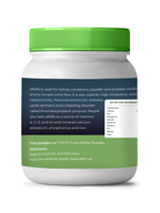 Container of Anchor powder with green lid and label on a white background