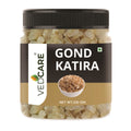 Jar of Vedcare Gond Katira on a white background