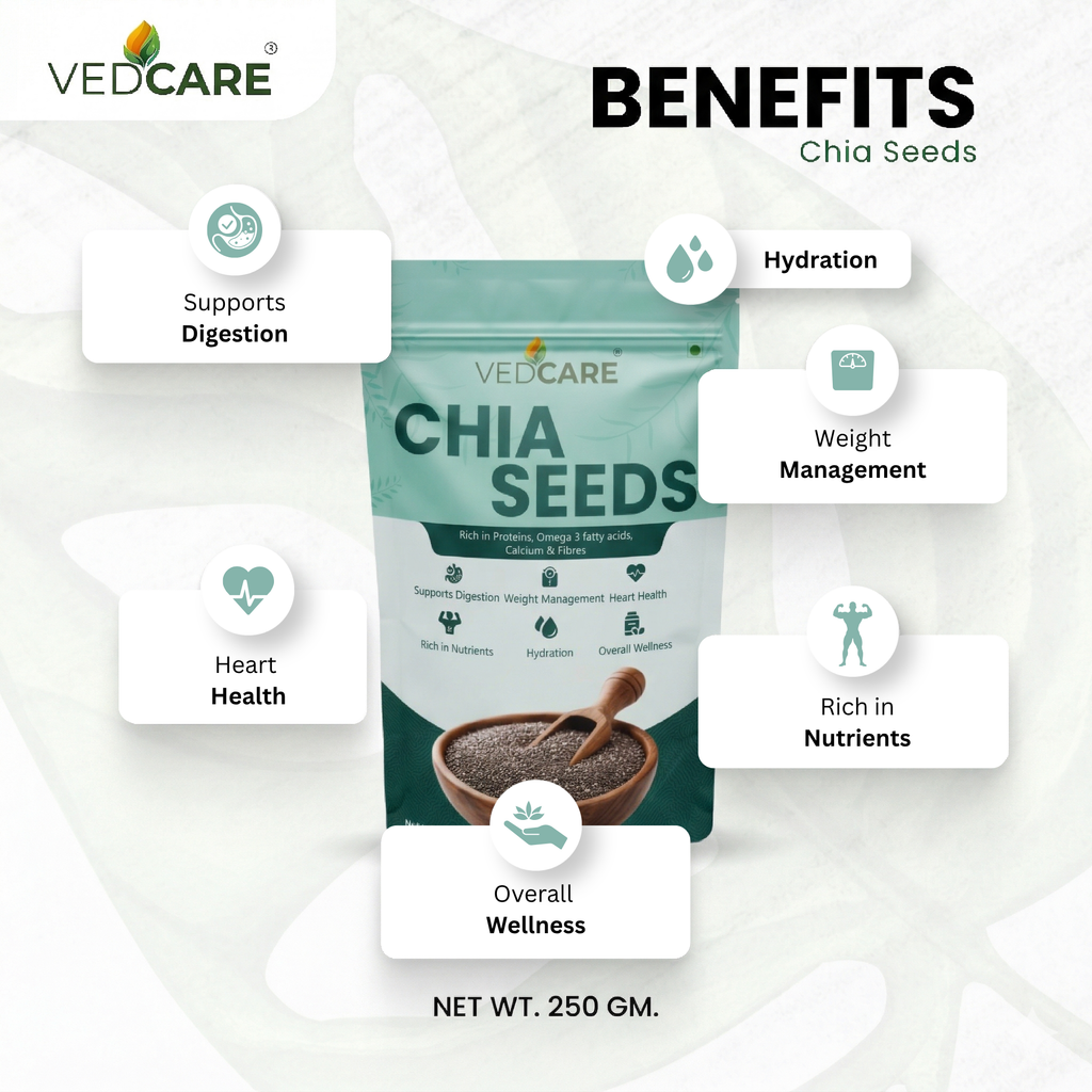 Vedcare Raw Chia Seeds