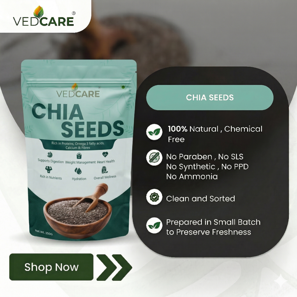 Vedcare Raw Chia Seeds