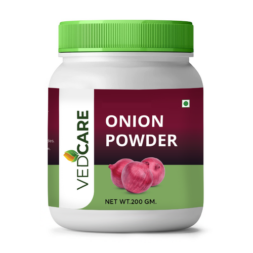 Vedcare Red Onion Powder, 200gm
