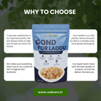 Vedcare Edible Gond for Laddu 250 g | Babul Gond | Natural Edible Gum