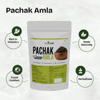 Vedcare Amla Pachak Candy | Dried Chatpata Amla, Digestive Salted Amla | Natural & Sun-Dried Indian Gooseberry | Sour & Tangy