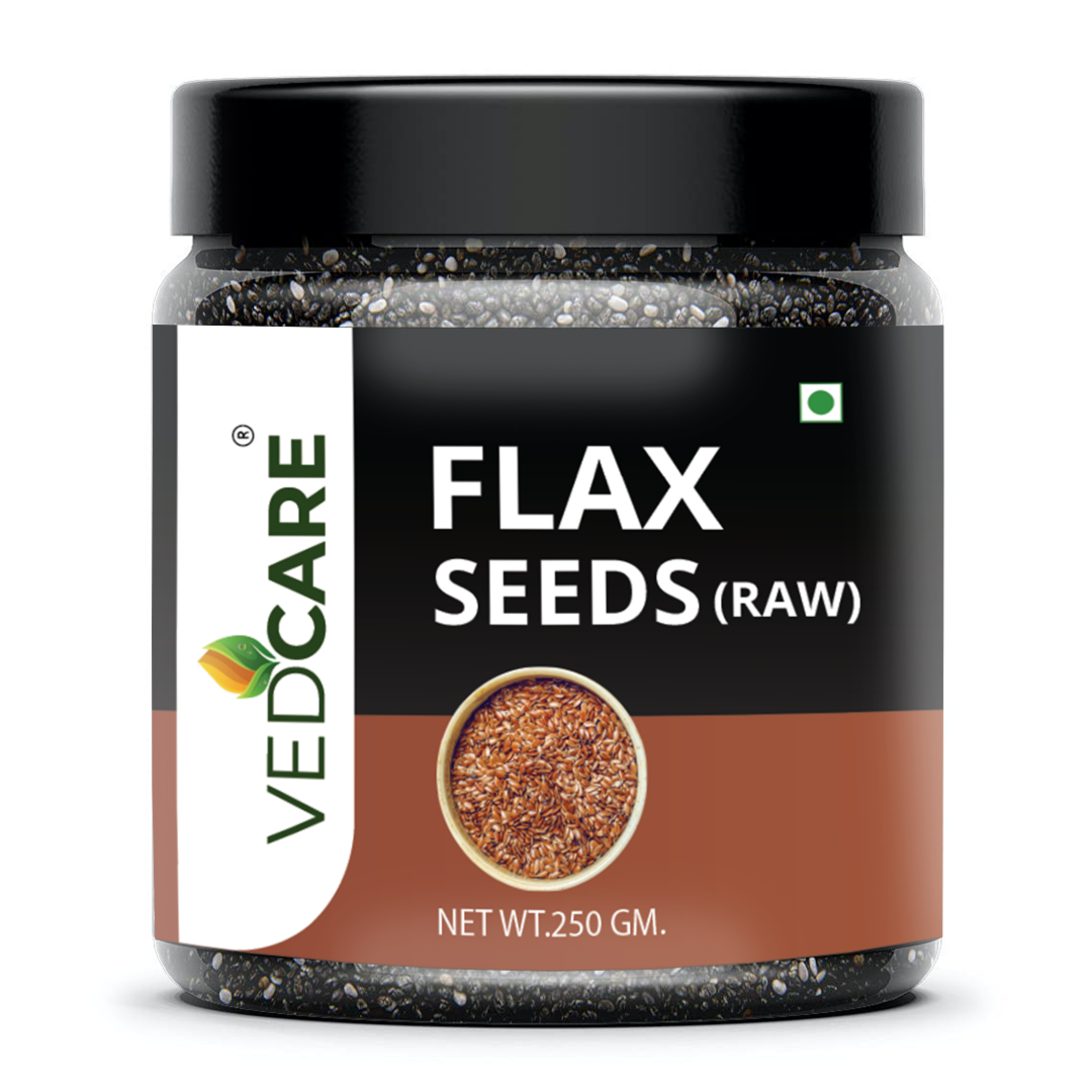 Vedcare Raw Flax Seeds | Alsi