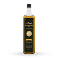 Bottle of VedCare White Sesame Oil on a white background
