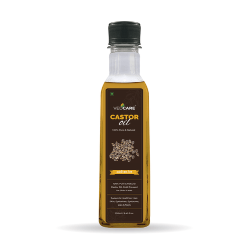 Vedcare Castor Oil, 250ml