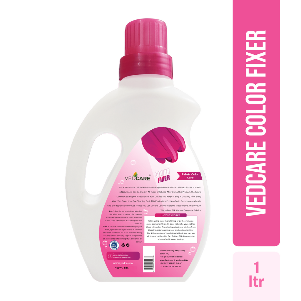 Vedcare Fabric Color Fixer Liquid, 500ml
