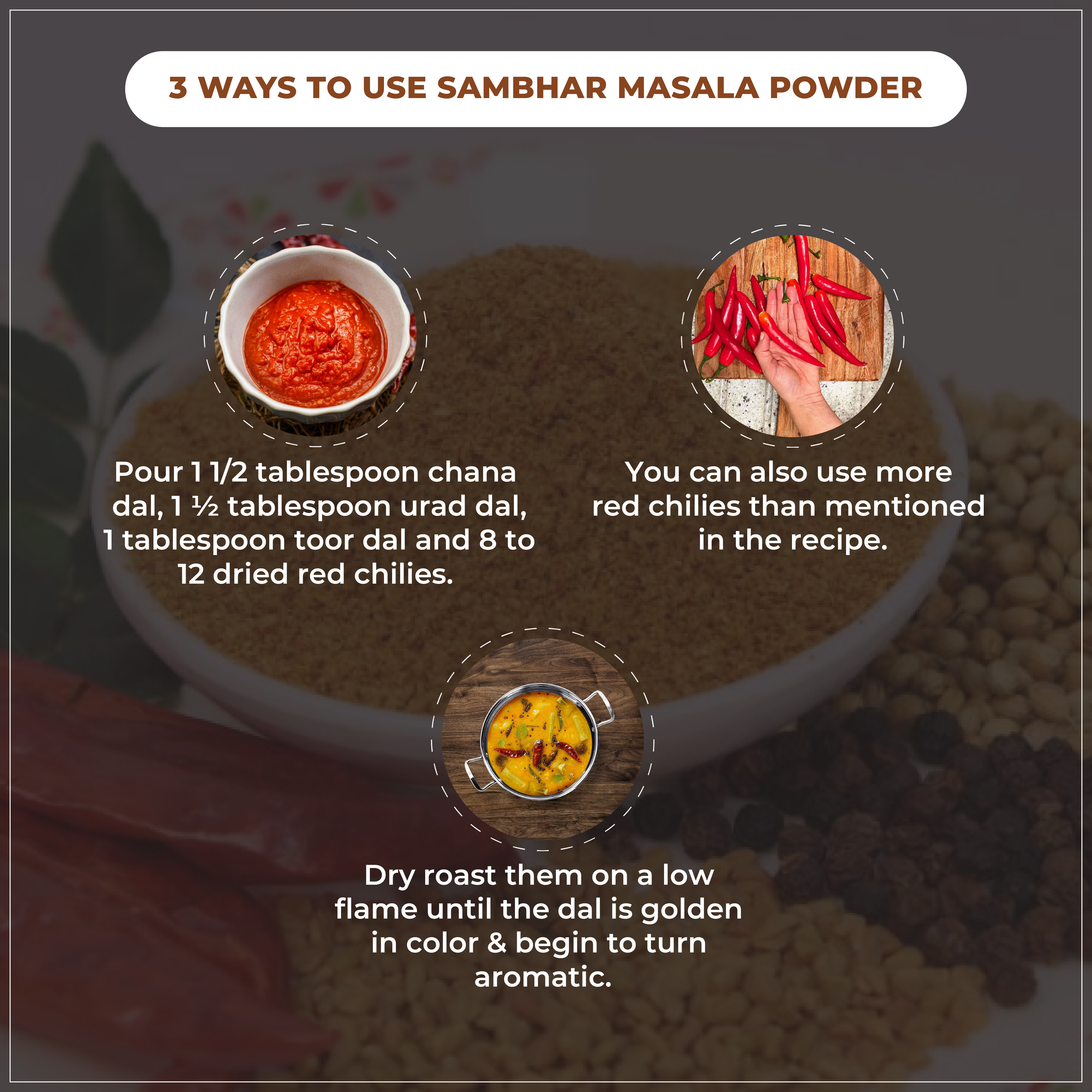 Vedcare Sambhar Masala Powder, 200gm