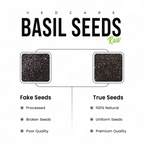 Vedcare Raw Basil Seeds | Sabja Seeds