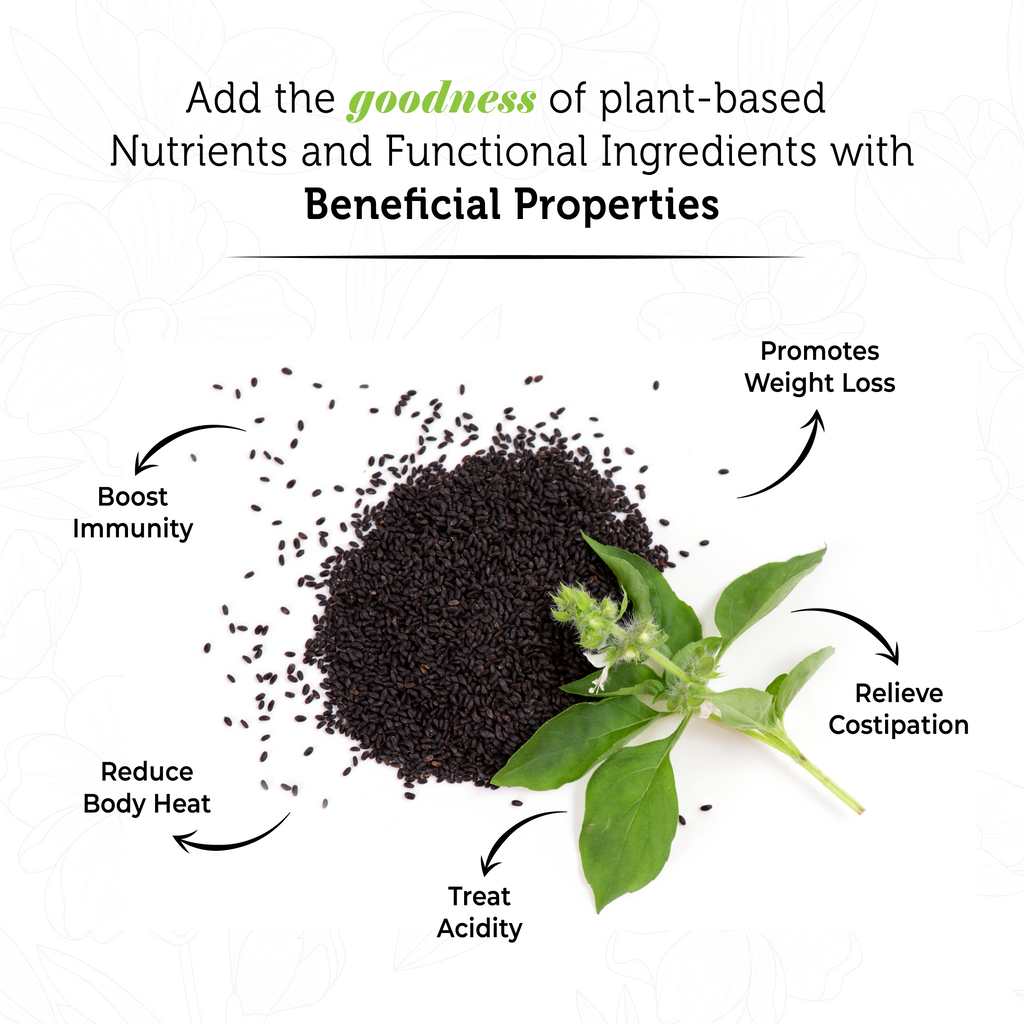 Vedcare Raw Basil Seeds | Sabja Seeds
