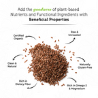 Vedcare Raw Flax Seeds | Alsi