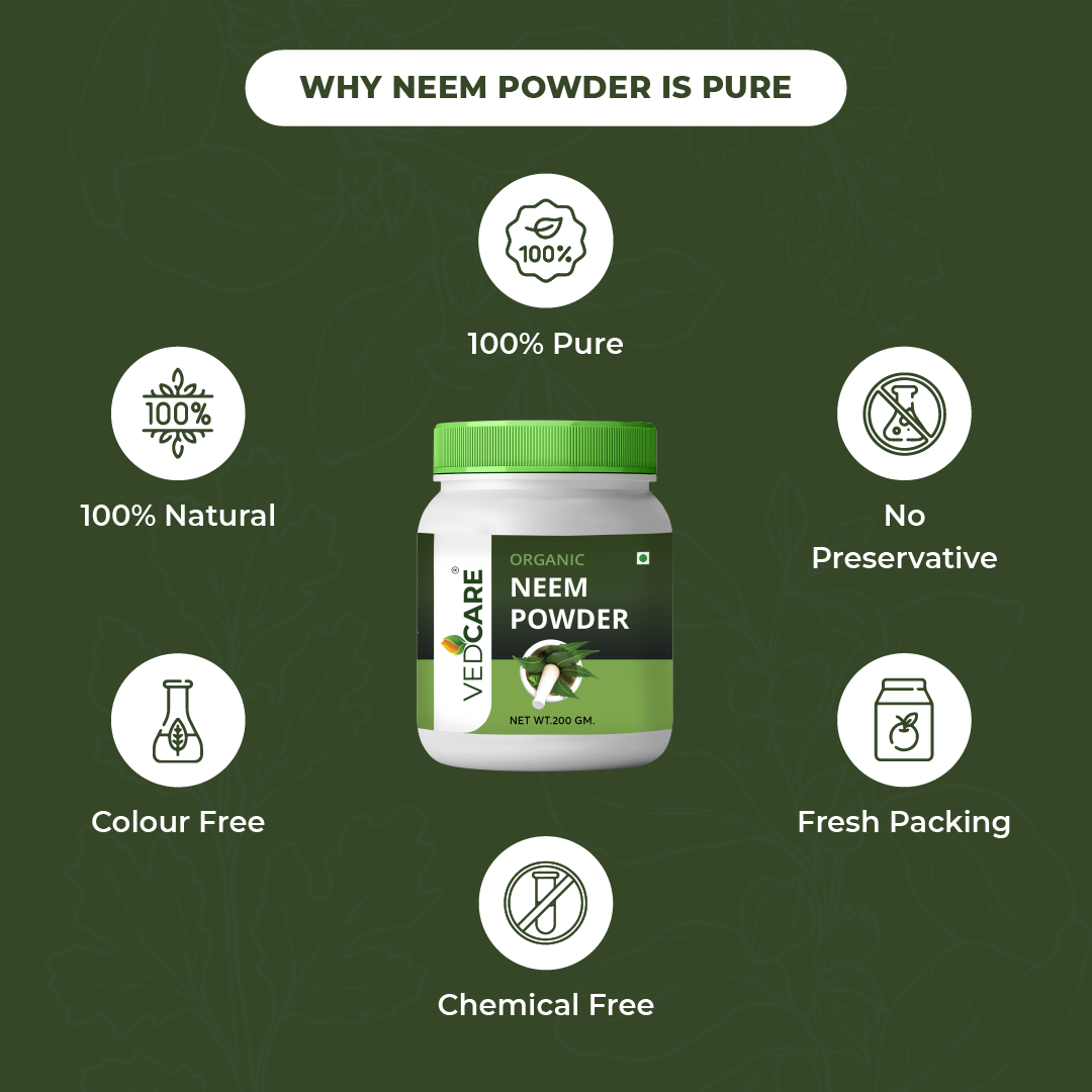 Velcure Multani Mitti Powder jar with health benefits on a brown background