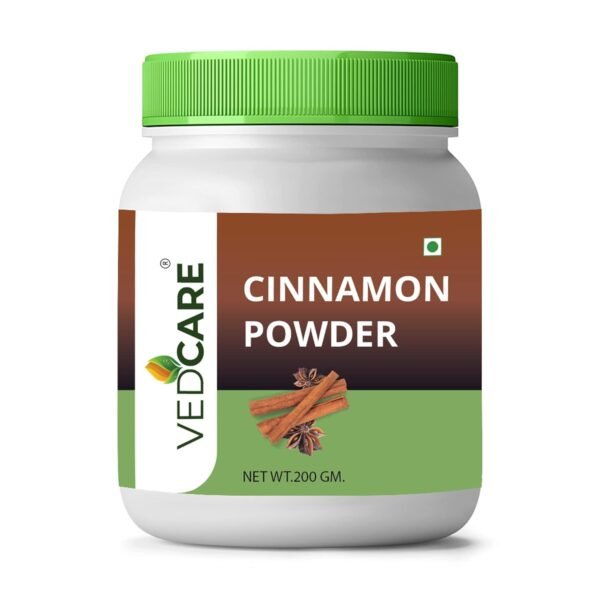 Vedcare Cinnamon | Dalchini Powder (100% Pure & Natural), 200gm