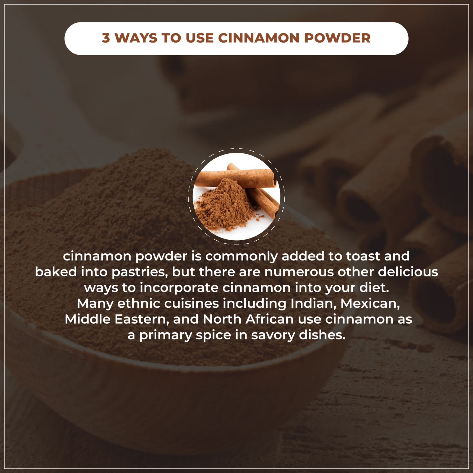 Vedcare Cinnamon | Dalchini Powder, 200gm - Image 5