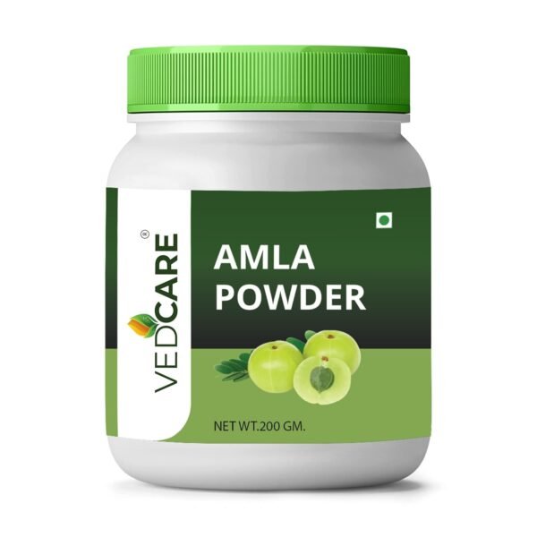 Vedcare Organic Amla Powder (100% Pure & Natural), 200gm