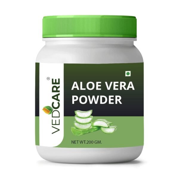 Vedcare Aloe Vera Powder For Hair And Skin Care, 200gm