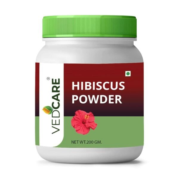 vedcare hibiscus flower powder